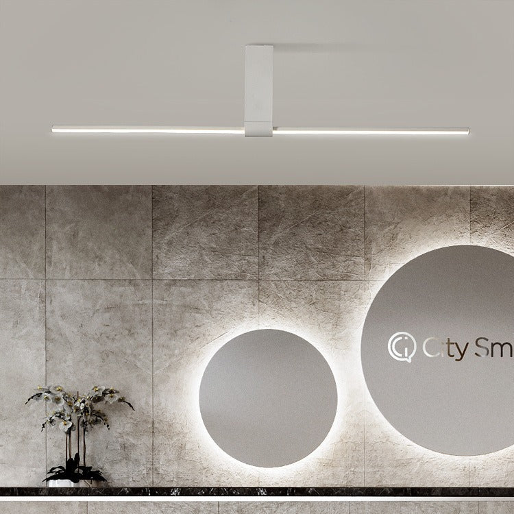 Led Ceiling Light Creative Minimalist One-word Strip Light