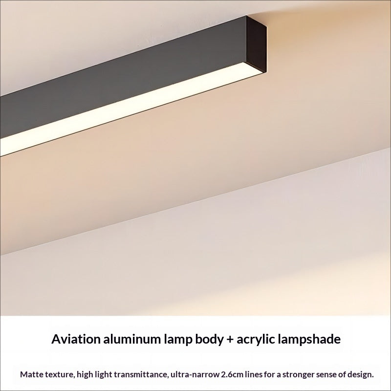 LED Strip Light Minimalist Linear Ceiling Light