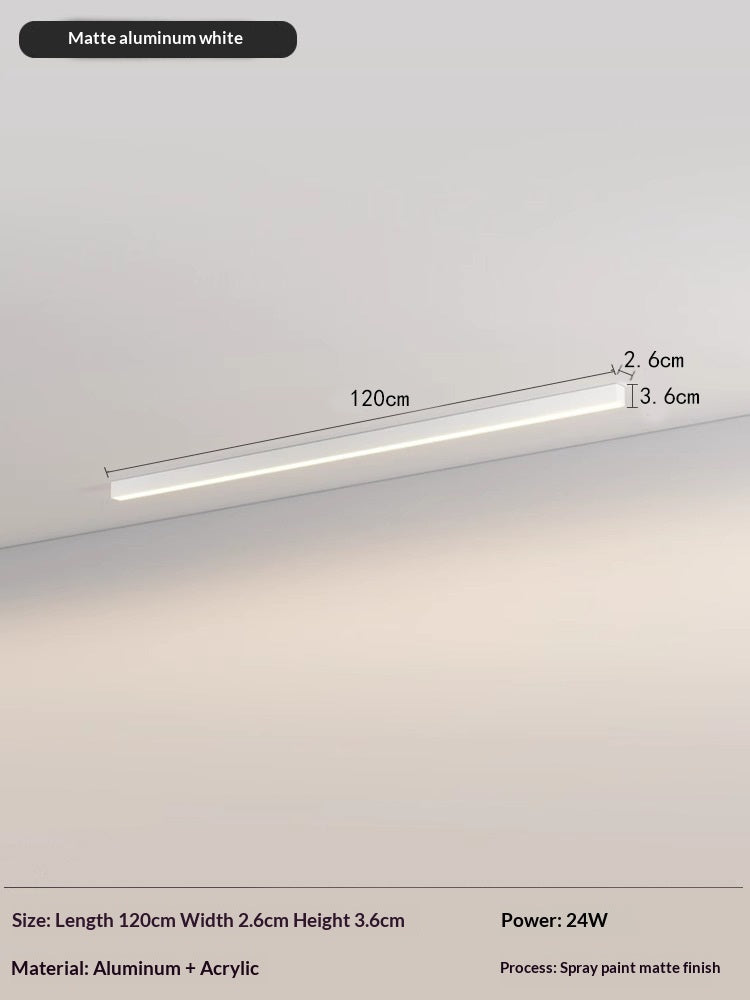 LED Strip Light Minimalist Linear Ceiling Light