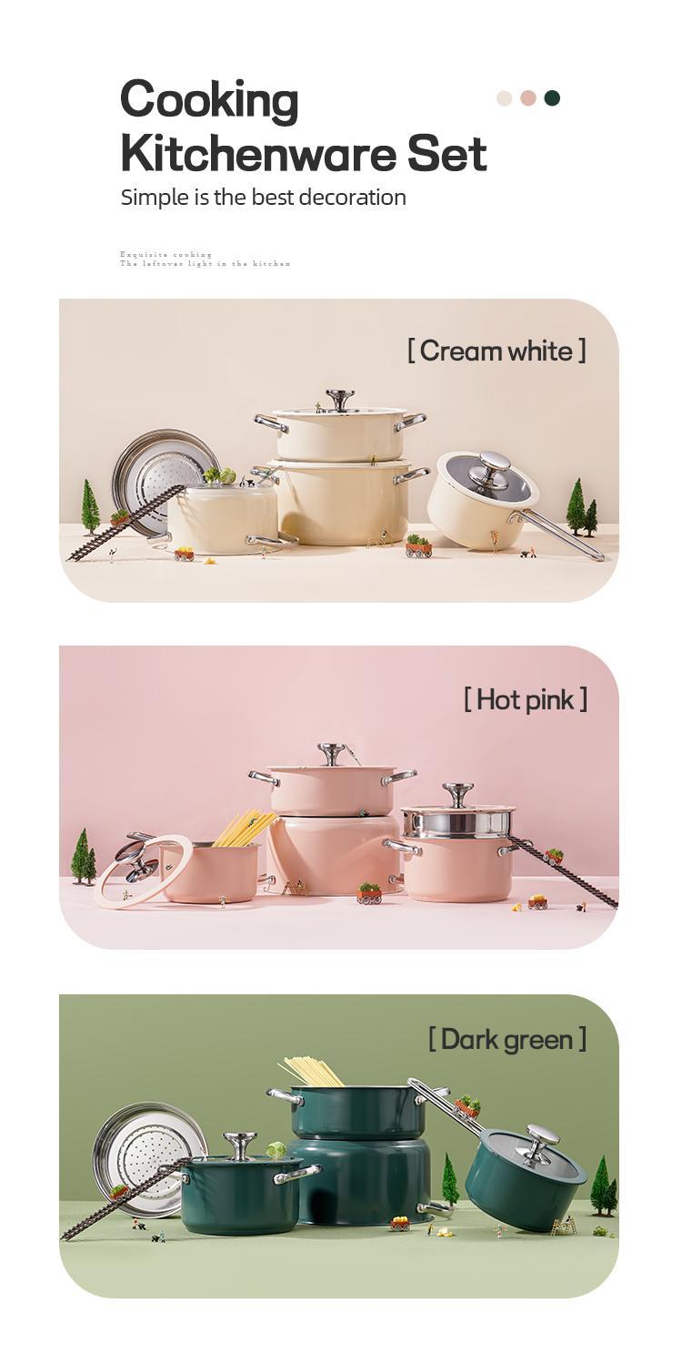 Stainless Steel Pot 4-piece Set